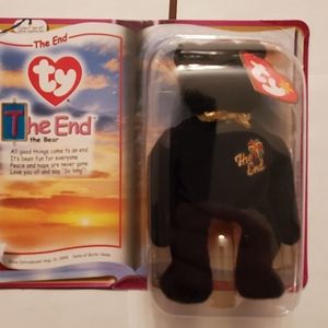Ty Beanie Babies The End Bear